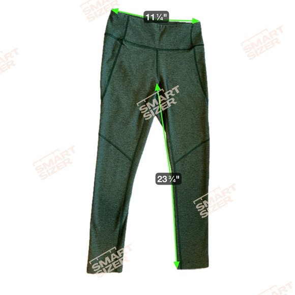 Outdoor Voices Green Leggings XS High Rise Leggings w/ Back Pocket - Picture 7 of 7